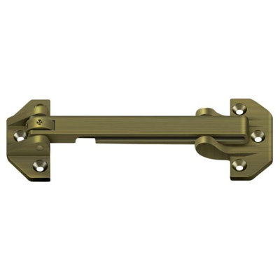 Garde-porte en laiton antique 6 3/4 po Deltana DGSB675U5