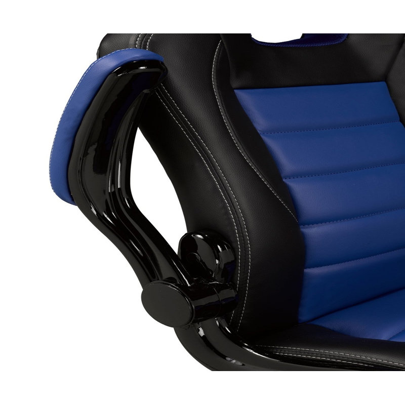 Fauteuil de jeu Aria, Noir / Bleu