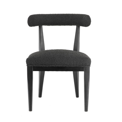 45.7cm H Boucle Upholstered Side Chair