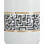 Vase de table en grès blanc / noir Aracelis-830639175