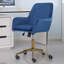 Ady Velvet Office Chair-1608456241
