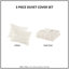 Soft Chenille Bedding Sets, Polyester Comfort, Animal Design, Home Decor