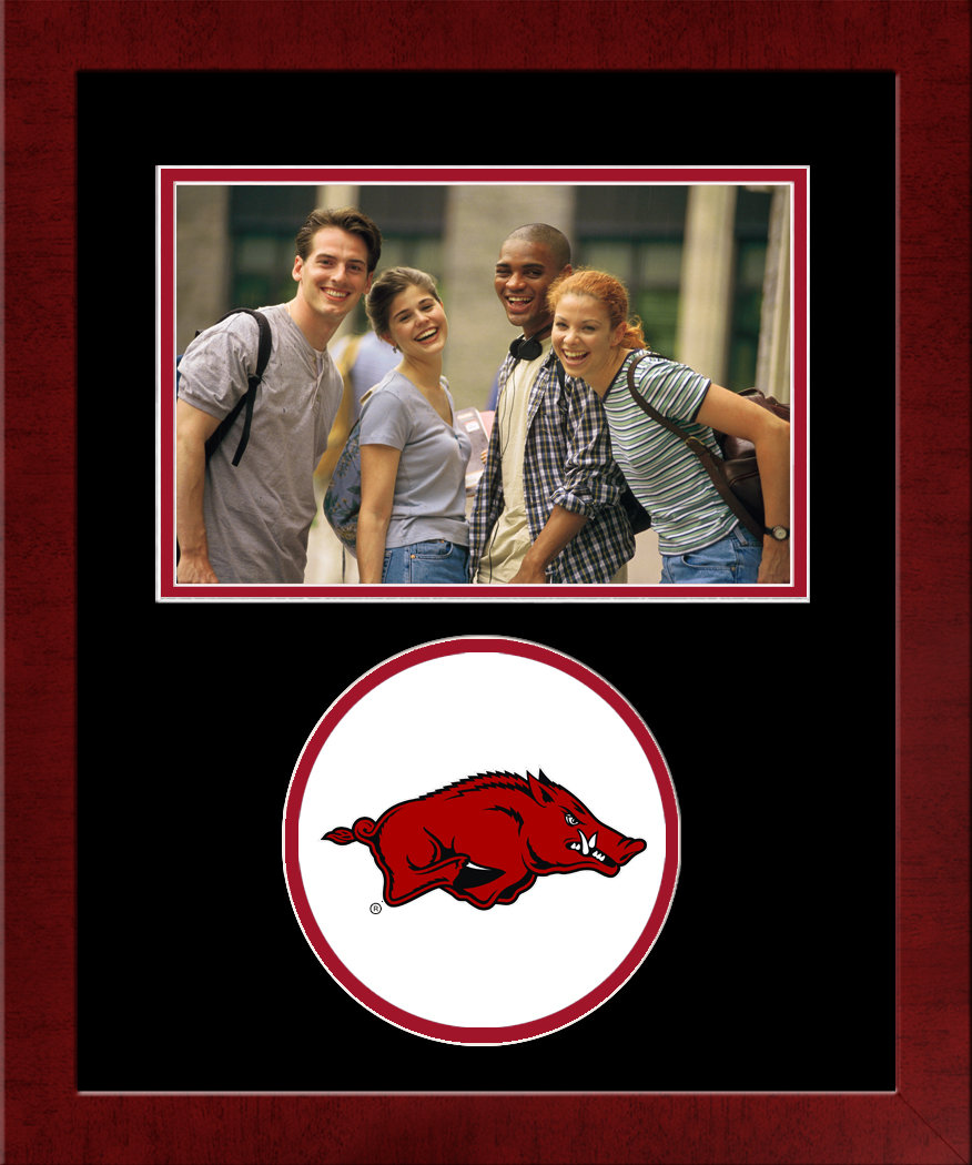 Arkansas Razorbacks Frame Patriot Frames NCAA Arkansas Razorbacks Spirit Picture Frame | Wayfair