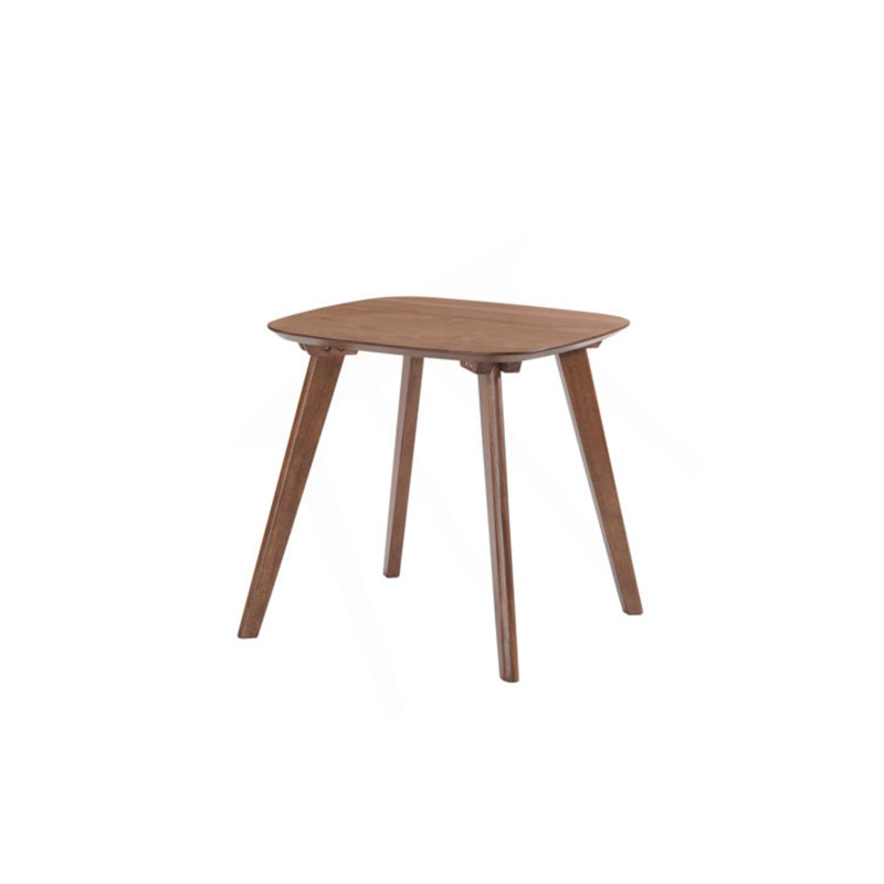Table de bout brune
