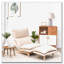 Chaise rembourrée avec repose-pieds-1999676710