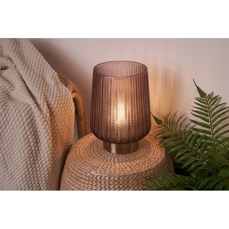 26 Cm Gunhild Table Lamp, Brown