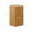 Kade Faceted Wood Side Table in Natural