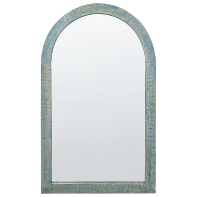 Leidi Solid Wood Arch Mirror