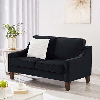 Nazanin Upholstered 51.5'' Reception Loveseat