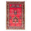 Tapis rouge Teimani 3 pi 0 po x 4 pi 9 po