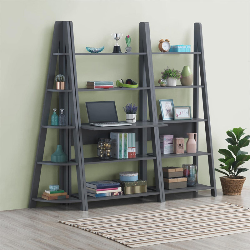 Delila 34.2cm W Manufactured Wood Shelving Unit