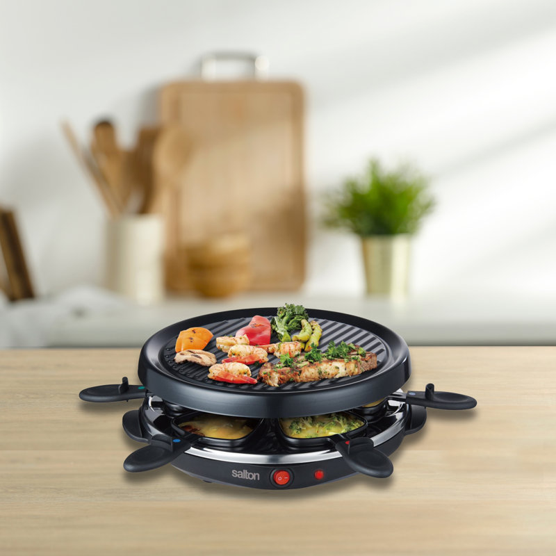 Salton 6 Person Party Grill & Raclette