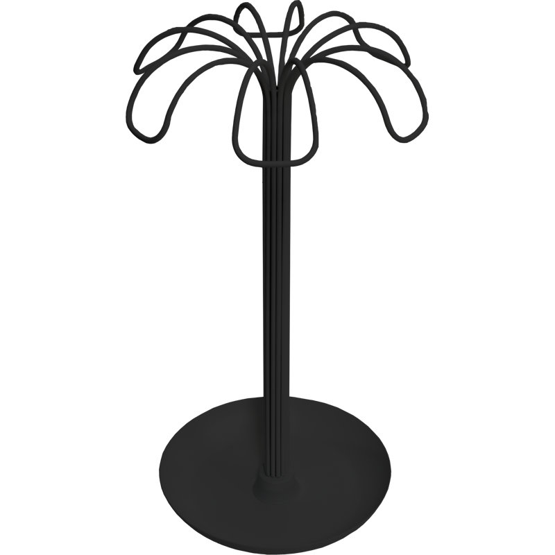Metal Freestanding Umbrella Stand, Black