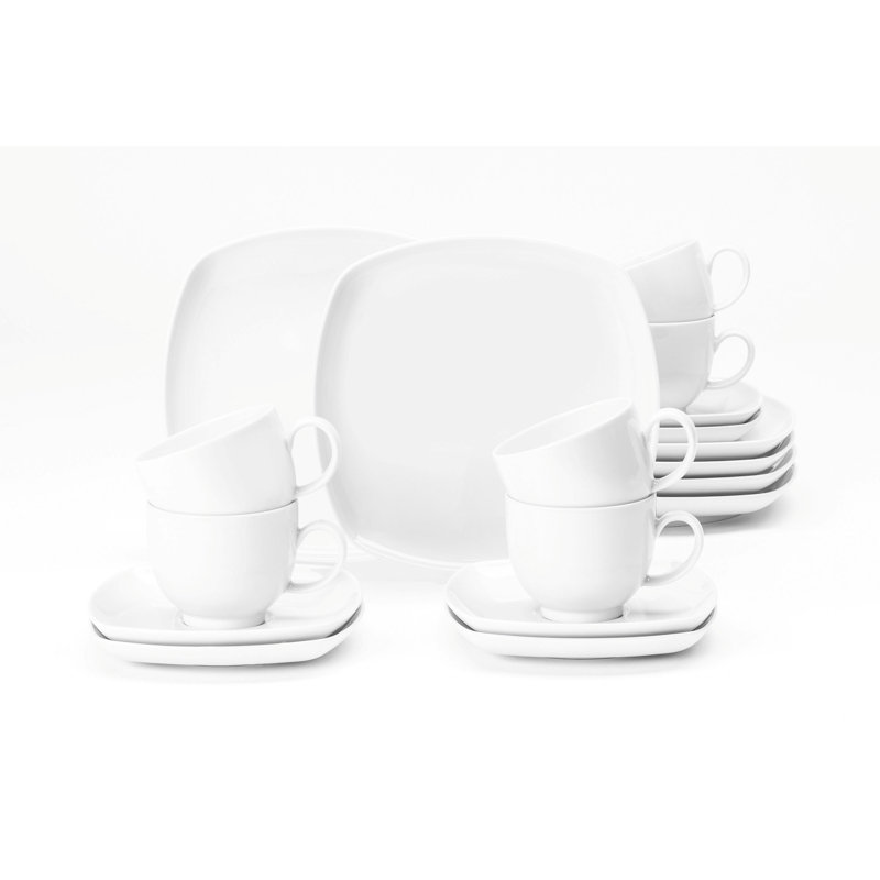 Bhagwati Piece Porcelain Dinnerware Set - Service for 6