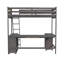 Lit mezzanine double avec bureau en U, tiroirs et tablettes de rangement-6320356-175474