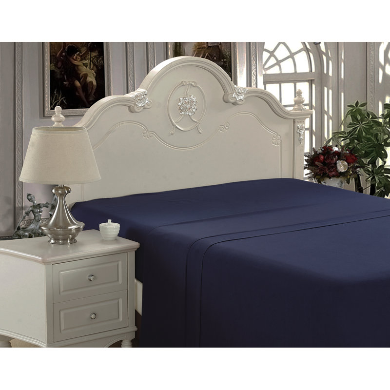 Drap de Marina Marina, Drap plat double, Bleu marine