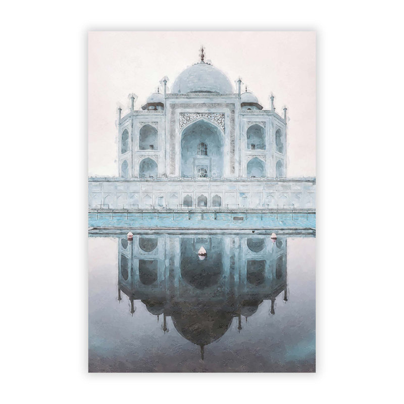 The Taj Mahal In Agra India - No Frame Print, 42 cm H x 29.7 cm W
