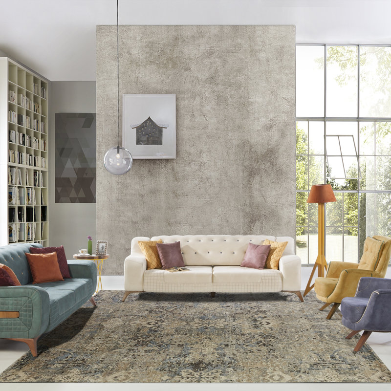 Hand Knotted Area Rug, Runner 2'6" x 10'