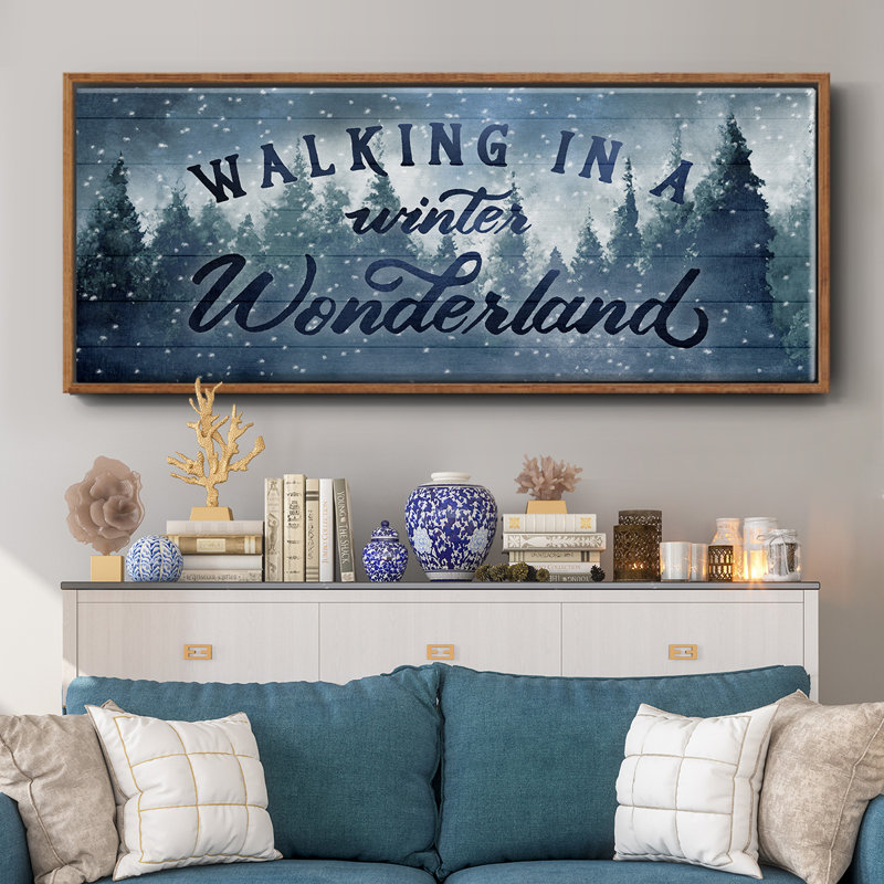 Winter Wonderland- Framed Canvas