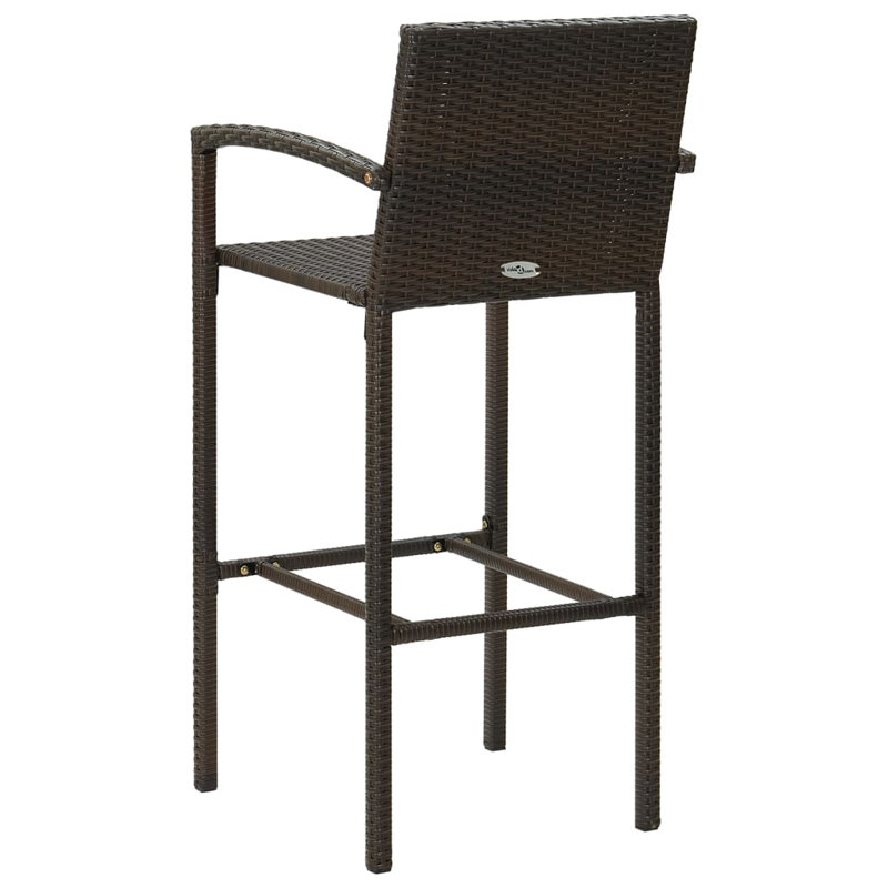 Kristo 6 Seater Rattan Conversation Set, Brown