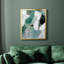 Turquoise Waters II, toile encadrée de qualité supérieure - prête à être accrochée-2045796719-2045796716