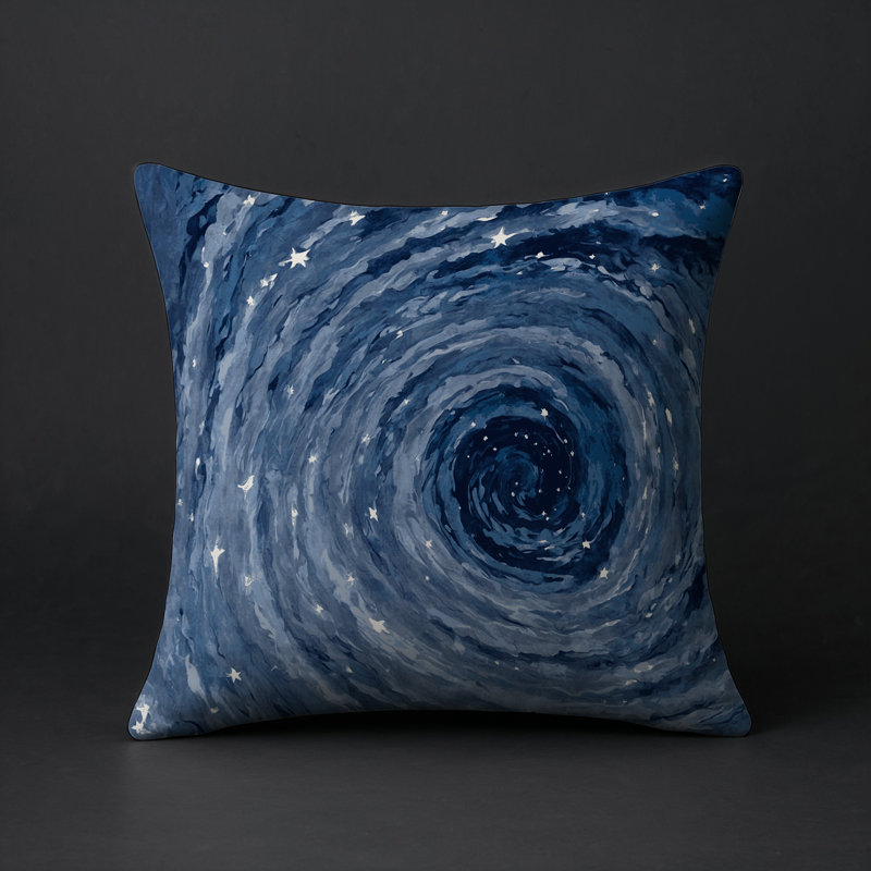 Coussin décoratif intérieur et extérieur Modern, Gris abstrait 268, Carré 16 po
