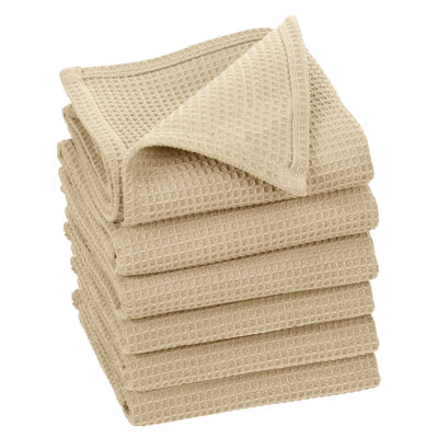 Broadway Cotton Waffle Dish Cloth Kitchen Towel