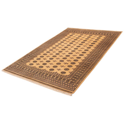 Tapis beige Finest Peshawar Bokhara 8 pi 3 po x 11 pi 11 po