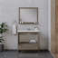 Ensemble de meuble-lavabo simple 36 po Feike-1500248056