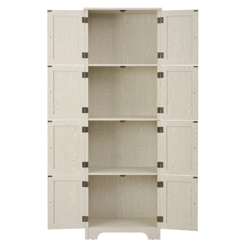 24'' Wide 4 Storage Cabinet, White