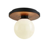 1 - Light 9'' Simple Globe Flush Mount