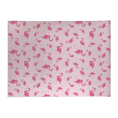 Tapis de cuisine antidérapant Summer Flamingo