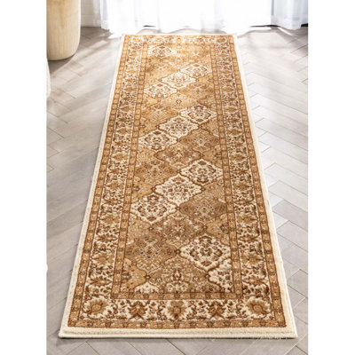 Well Woven Barclay Pyla Oriental Ivory Plush Pile Area Rug -  545622