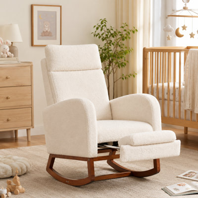 Teedy Rocking Chair with Footrest