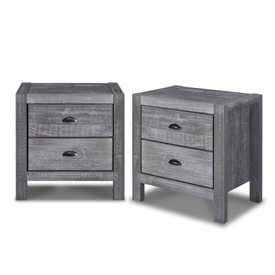 Montauk Two-Drawer Nightstand Set (2-Piece)