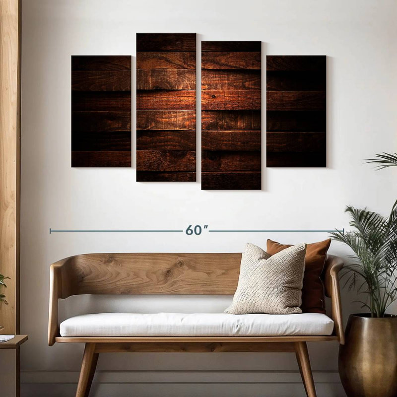 Pile de bois rustique, H 32 po x l 52 po