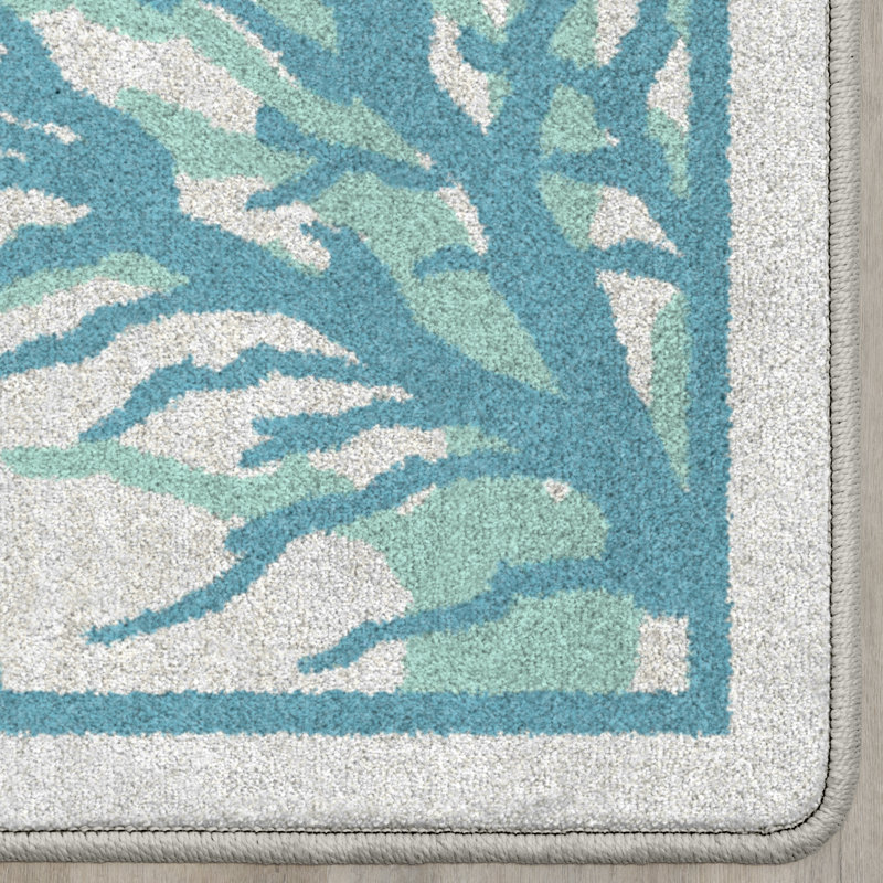 Tapis corail Guy Harvey, Rectangle Rectangle 5 pi 4 po x 7 pi 8 po