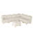 L Shaped Sectional Teddy Velvet Couch With Storage,Corner Modular Sofa With Chaise-1037519008