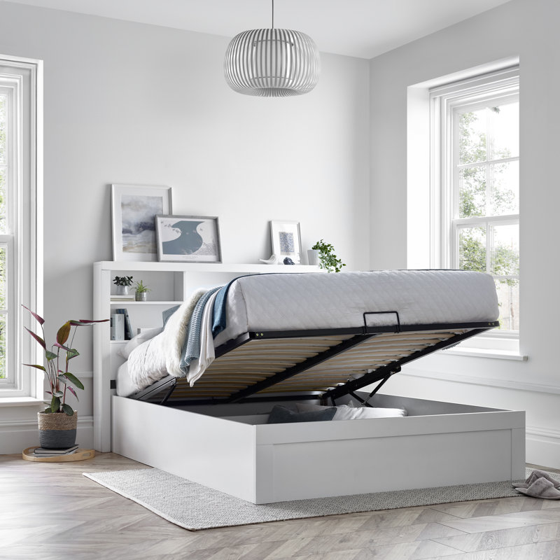 Aera Ottoman Bed, Double (4'6)