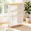 Rangement de salle de bain peu encombrant, chariot en bois P2, petit organisateur de maison moderne