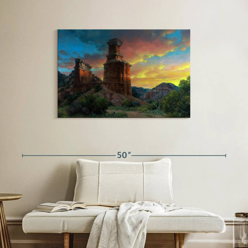 Ravi Spell Of The Palo Duro, 26" H x 39" W