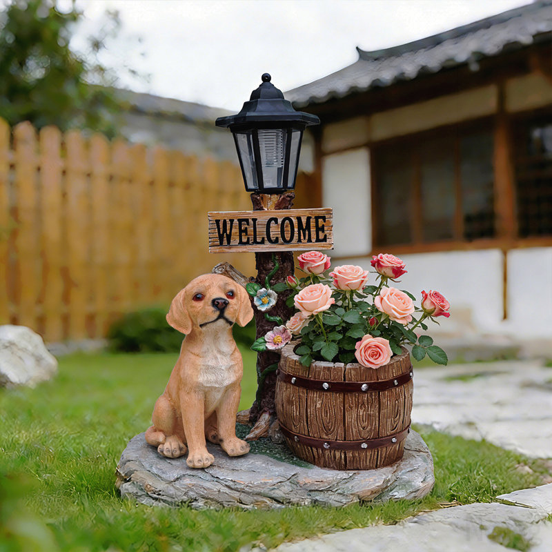 Statue de jardin Labrador
