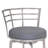 Morris Swivel Stainless Steel Metal Counter Height Bar Stool-41668717-17838077