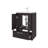 Sinclair Freestanding Bathroom Vanity With Sink, Two Doors And Bottom Drawer, Wengue-1664104534
