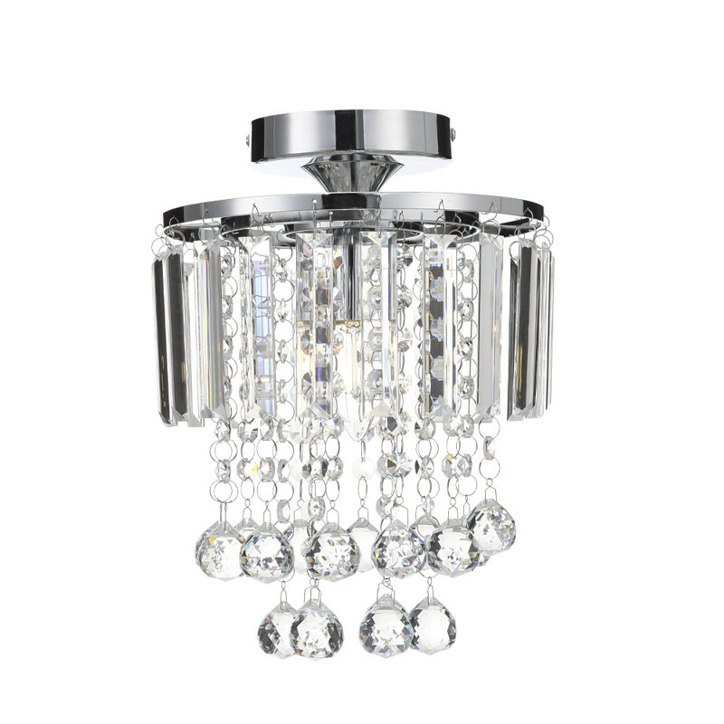 Crystal LED Flush Mount