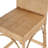 Estella 24.5 in. Seat Height Rattan Low Back Bar Stool, Natural Brown-1848981453-1865252313