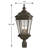 Rawson Stained Glass Beveled Lantern Head Post Lantern