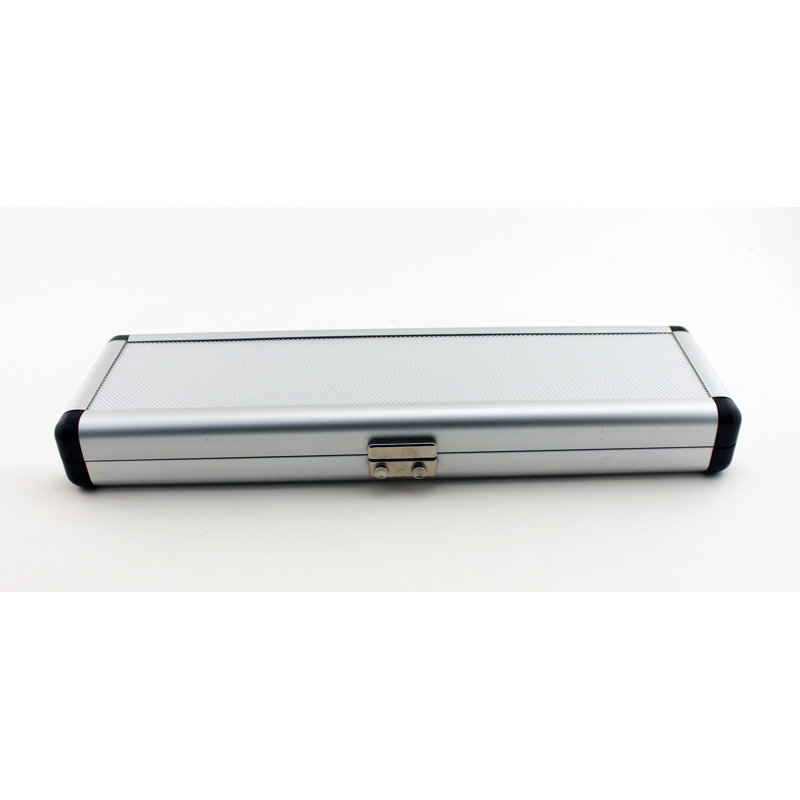 Pakka Wood Handle Stainless Steel Carving Set with Aluminum Case
