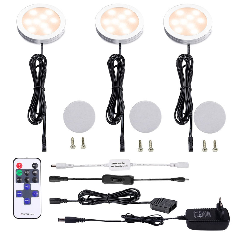 Ashmun LED Under Cabinet Puck Light