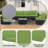 14 Pcs Set Outdoor Cushion Cover Set For Patio Furniture Cushion, Covers Only-557695793